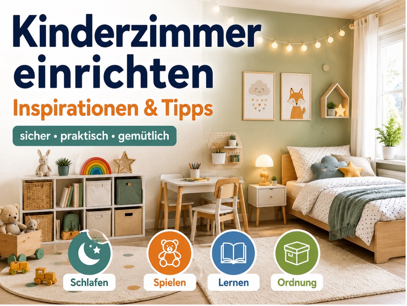 Kinderzimmer einrichten: Inspirationen und Tipps zur Gestaltung