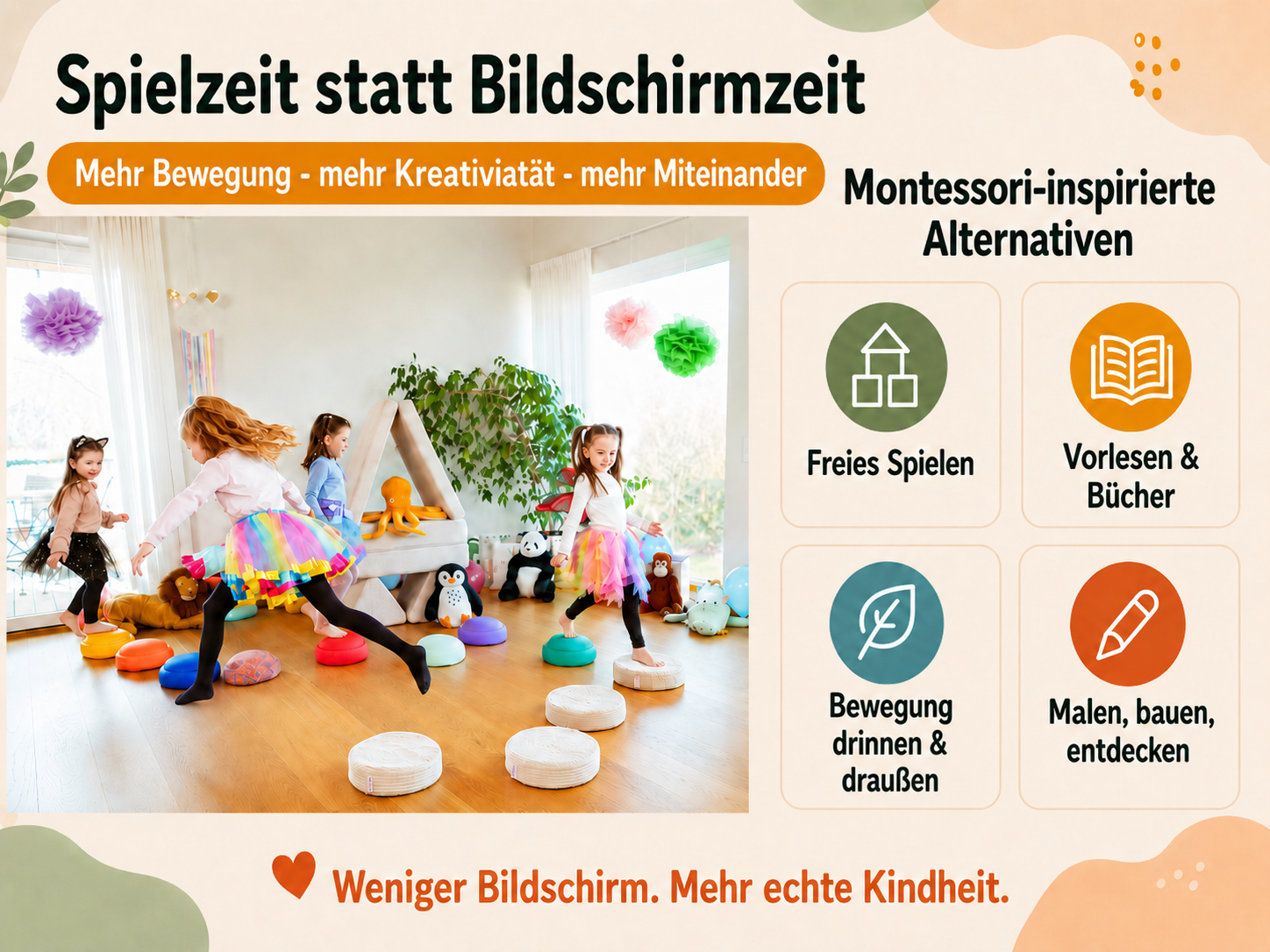 Spielzeit statt Bildschirmzeit Kinder: Richtwerte, Folgen und kreative Alternativen für den Familienalltag