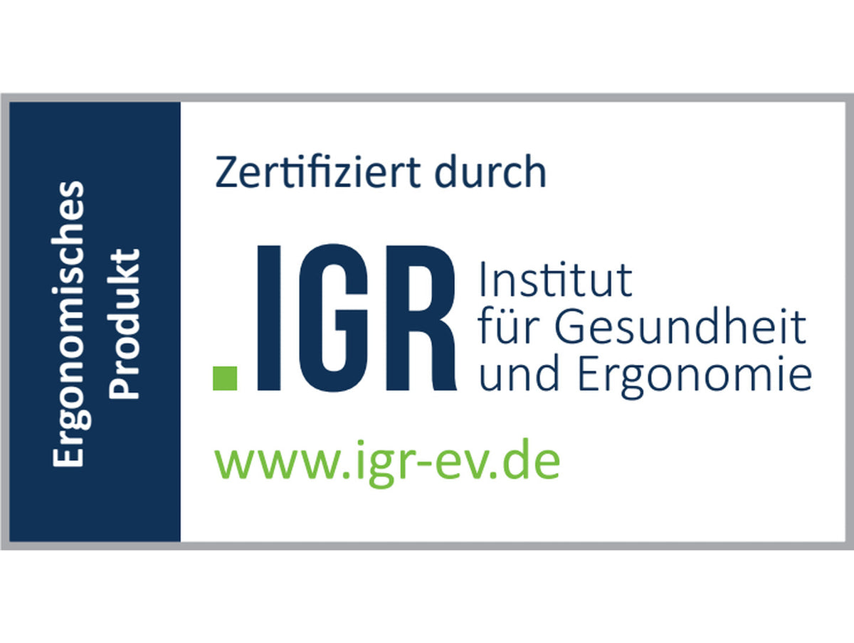 IGR-Gütesiegel ‚Ergonomisches Produkt