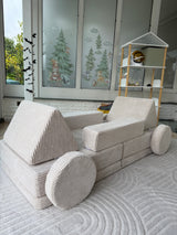 Cord Spielsofa + Pommes + Zaubersteine