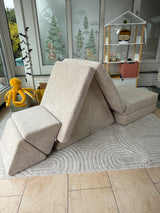 Chenille Spielsofa + Ri-Ra-Rutsch Rutsche + Ri-Ra-Rutsch Rutsche