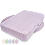 Hüpfpolster Cord in Oktopus Lila, mit abnehmbarem und waschbarem Bezug