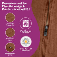 Besonders weiche Wechselbezüge in Polstermöbelqualität