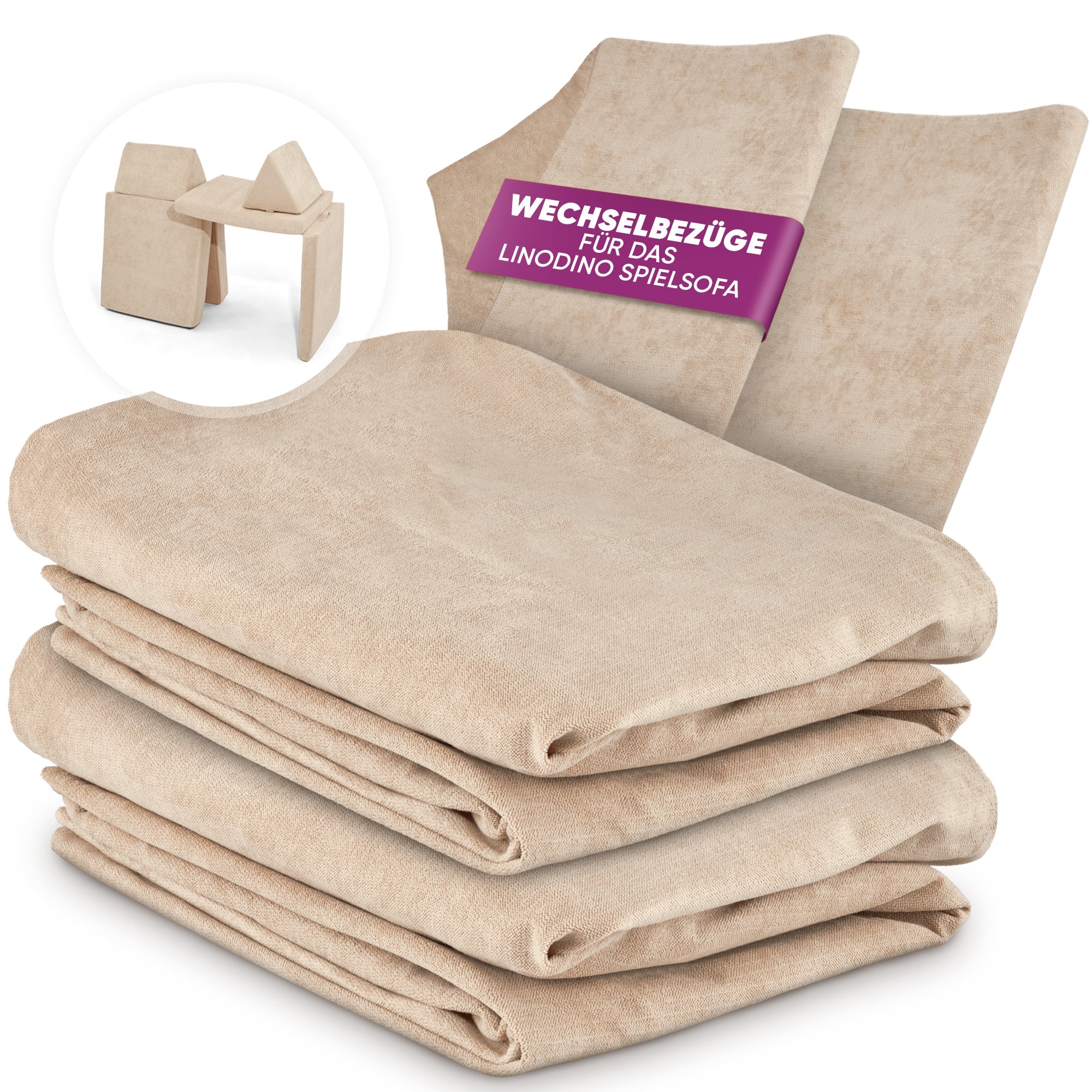 Produktbild Wechselbezüge für Spielsofa
