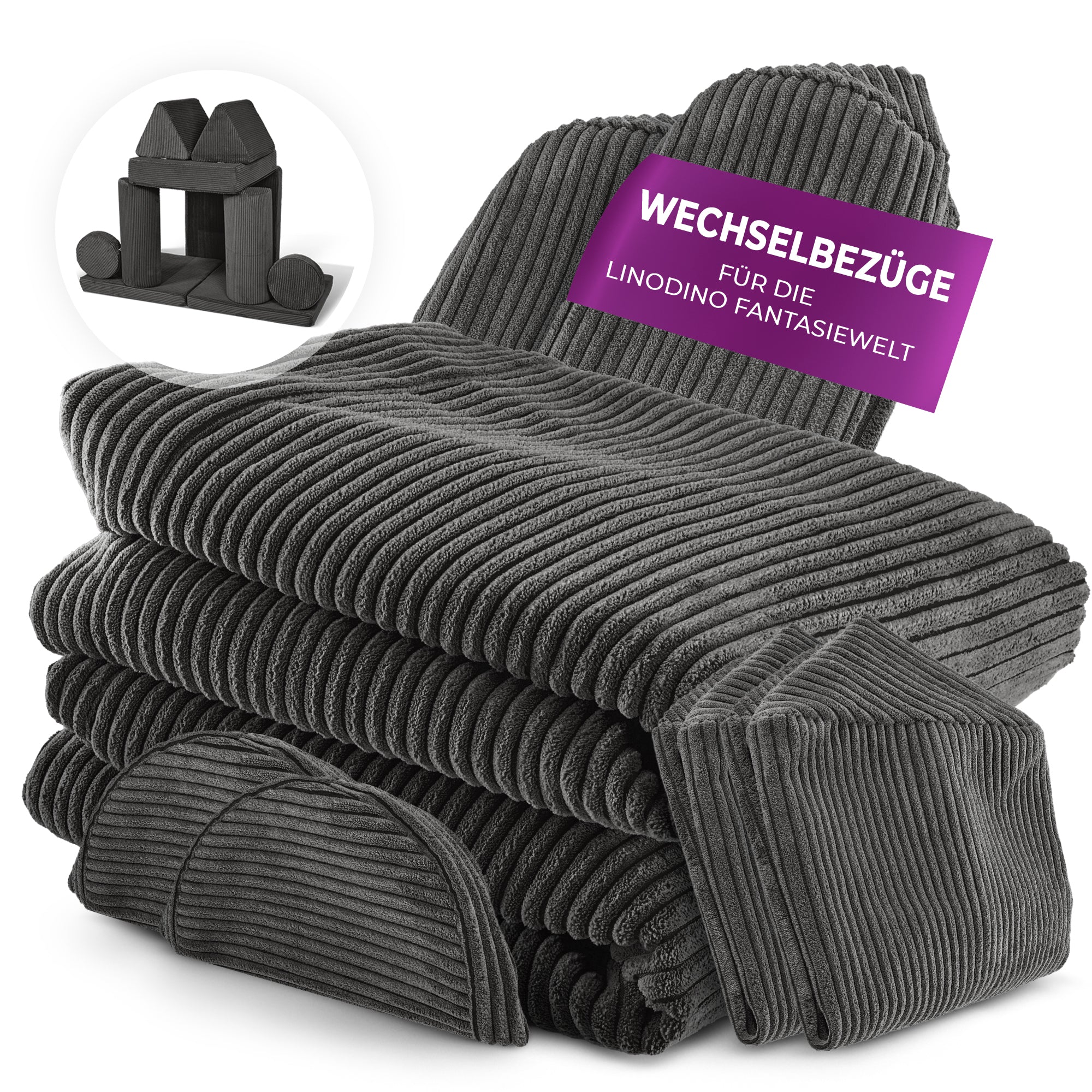 Produktbild Wechselbezüge für Spielsofa
