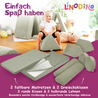 Linodino Spielsofa Teile und Bezüge
