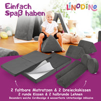 Linodino Spielsofa Teile und Bezüge
