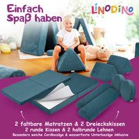 Linodino Spielsofa Teile und Bezüge
